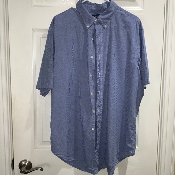 Ralph Lauren Other - Ralph Lauren cotton Classic Fit gingham Oxford short sleeve button shirt